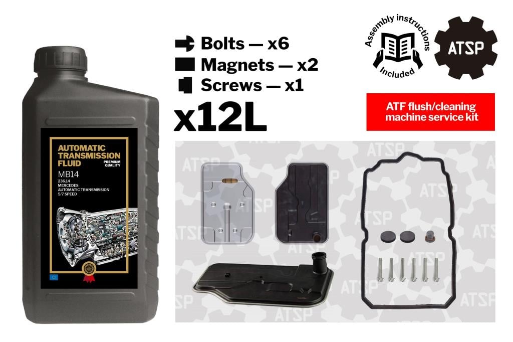 Jeu de pièces, Vidange boîte automatique ATSP 105.108.2009